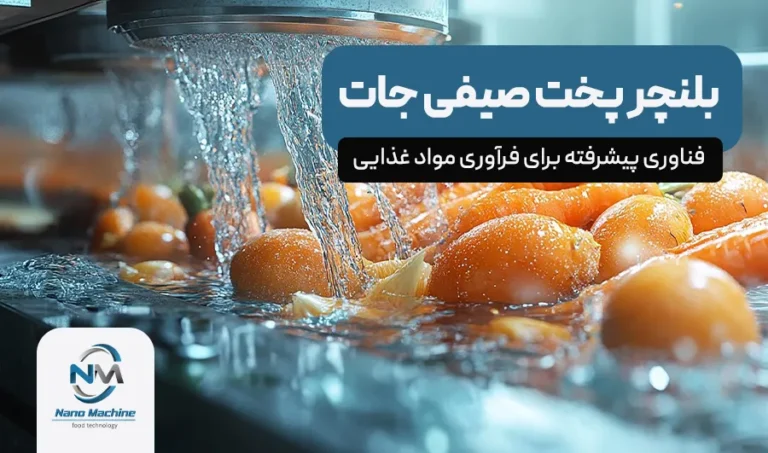 بلنچر پخت صیفی جات: فناوری پیشرفته برای فرآوری مواد غذایی