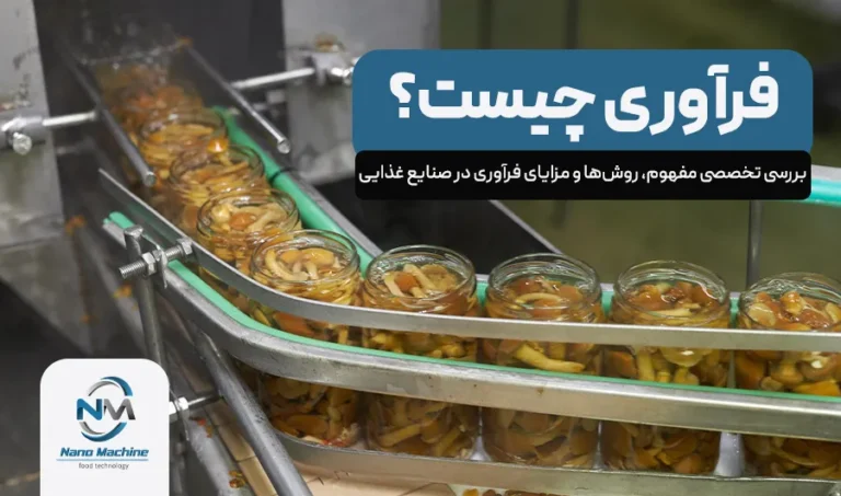 فرآوری چیست؟ بررسی تخصصی مفهوم، روش‌ها و مزایای فرآوری در صنایع غذایی