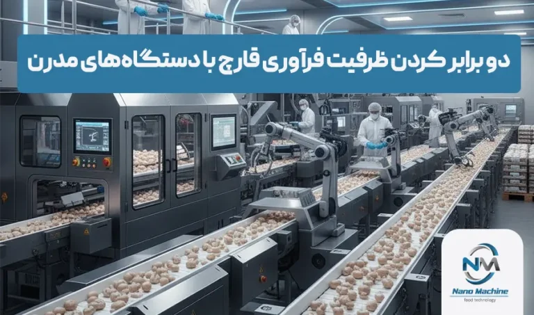 چگونه با استفاده از دستگاه‌های مدرن، ظرفیت فرآوری قارچ را دو برابر کنیم؟