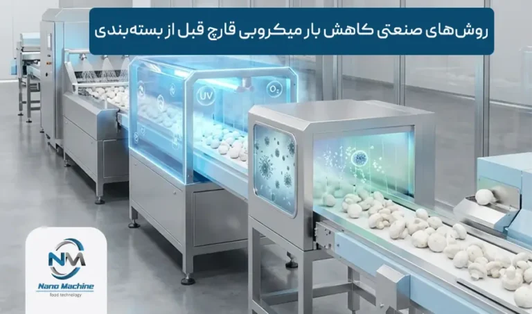 روش‌های صنعتی کاهش بار میکروبی قارچ قبل از بسته‌بندی؛ تضمین کیفیت و ماندگاری